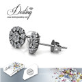 Destiny Jewellery Crystal From Swarovski Flower in Bloom Earrings